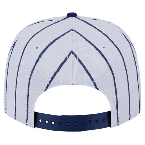 Texas Rangers Big League Chew Pinstripe New Era 9seventy Stretch Snap Back Cap